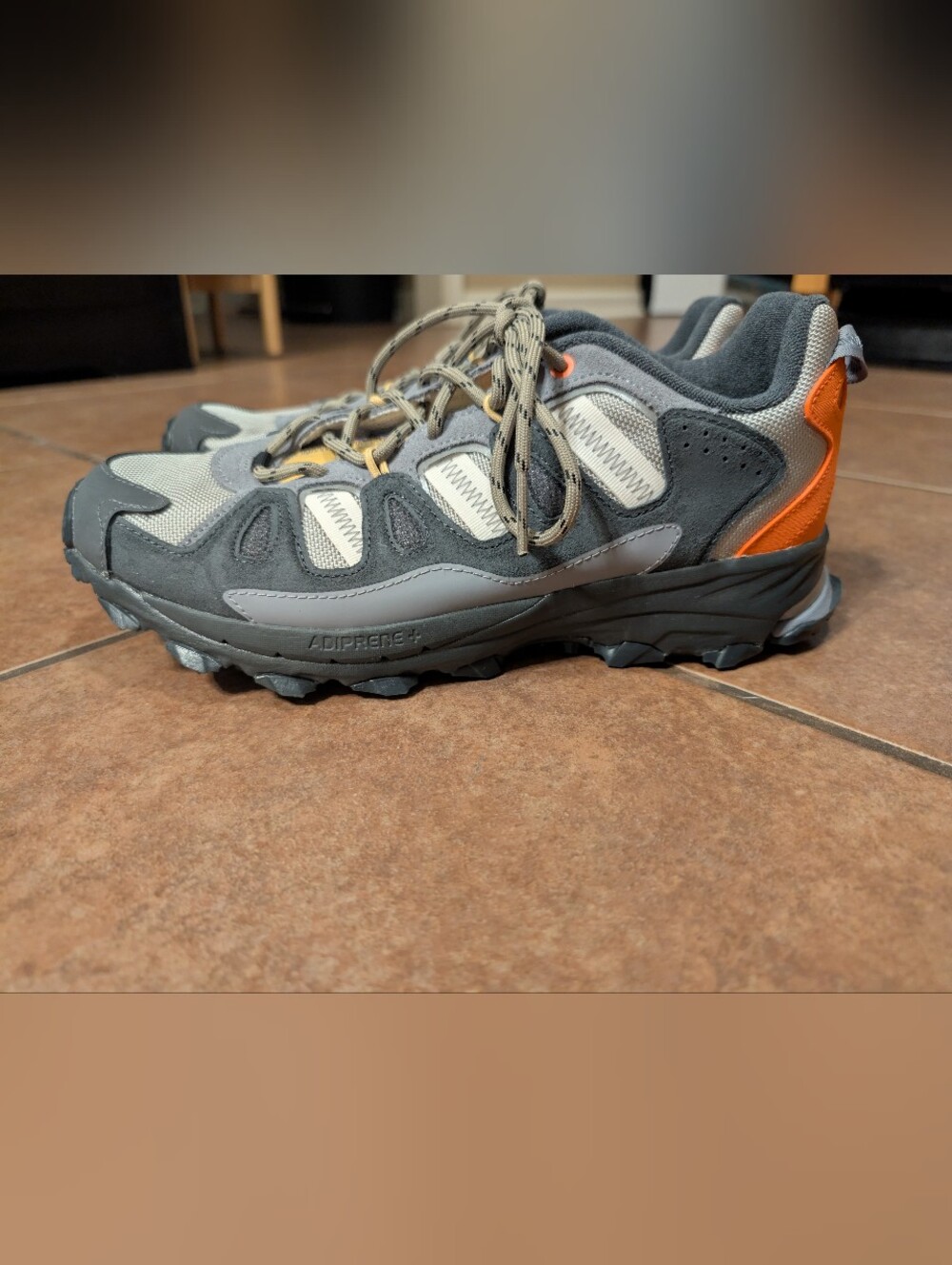 Gray Men's Trail Runner Shoes - Unknown Brand